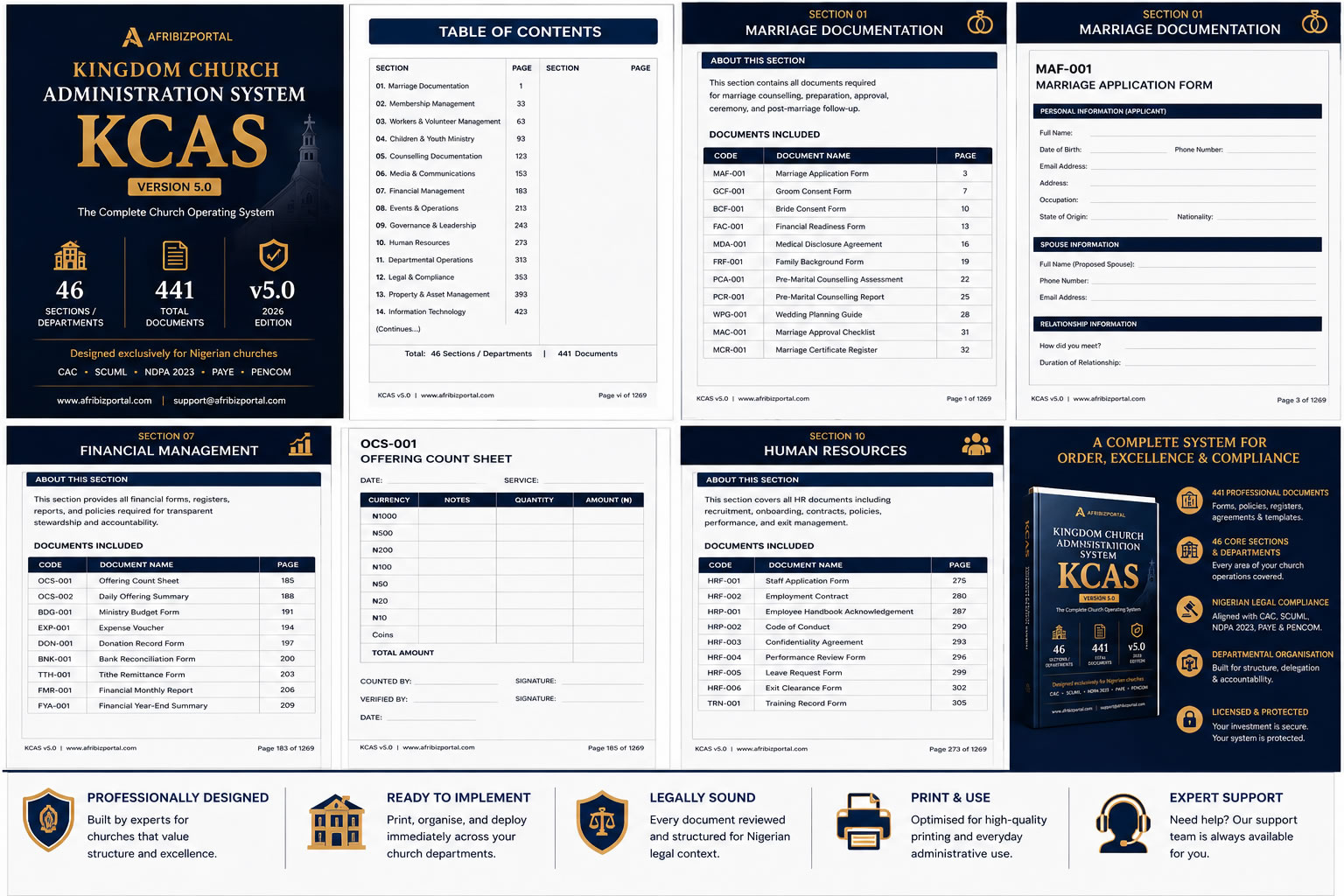 KCAS v5.0 Kingdom Church Administration System